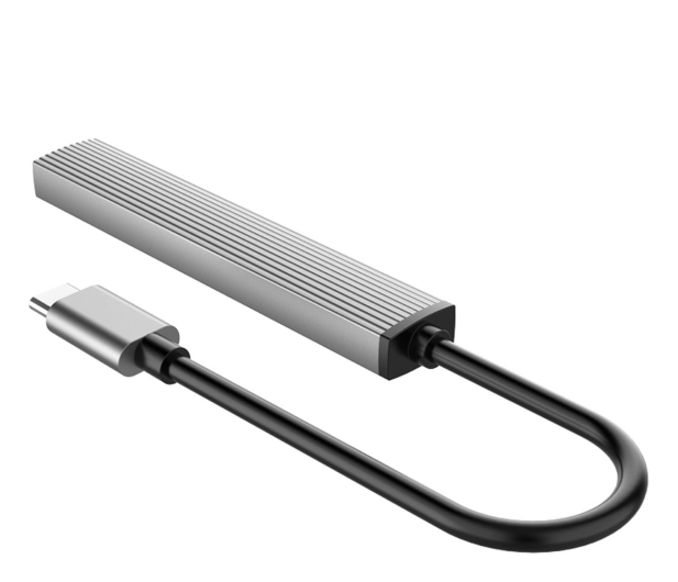 Orico USB-C - 3x USB-A, czytnik Kart AH-12F-GY-BP - 1187913 - zdjęcie 3
